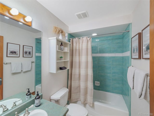 77 B Rd, Silverthorne, CO 80498 - bathroom with toilet, shower / tub combo with curtain, and vanity