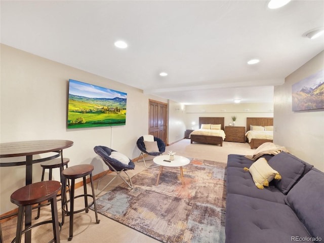 77 B Rd, Silverthorne, CO 80498 - carpeted bedroom with recessed lighting and baseboards