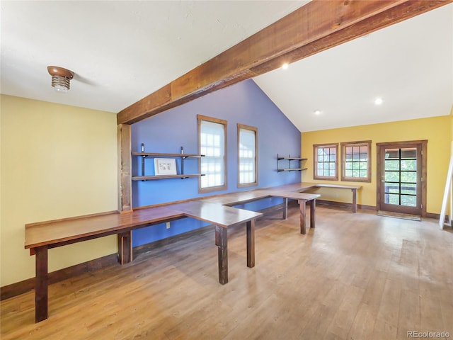 77 B Rd, Silverthorne, CO 80498 - recreation room featuring wood finished floors and baseboards