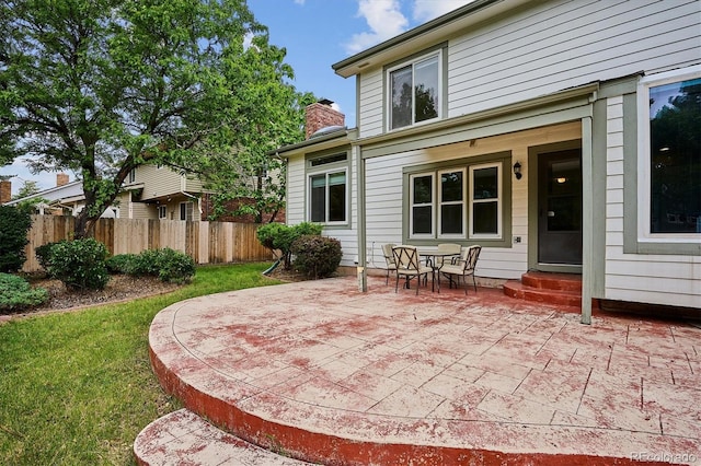 8182 Sweet Water Rd, Lone Tree, CO 80124 - view of patio with entry steps