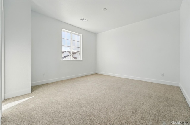 16537 Black Rose Cir, Parker, CO 80134 - carpeted spare room featuring baseboards and visible vents