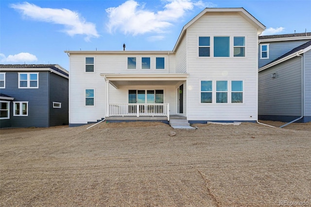 16537 Black Rose Cir, Parker, CO 80134 - back of house with covered porch