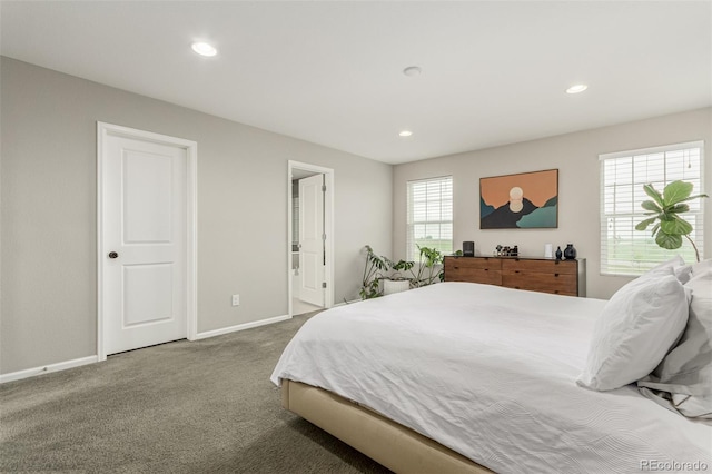 3168 Raintree Ln, Dacono, CO 80514 - carpeted bedroom featuring recessed lighting