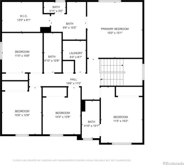 6387 Agave Ave, Castle Rock, CO 80108 - view of floor plan / room layout