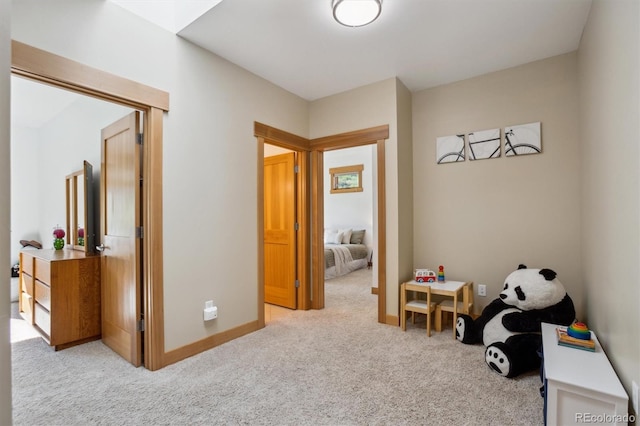 4305 Easley Rd, Golden, CO 80403 - recreation room with baseboards and carpet