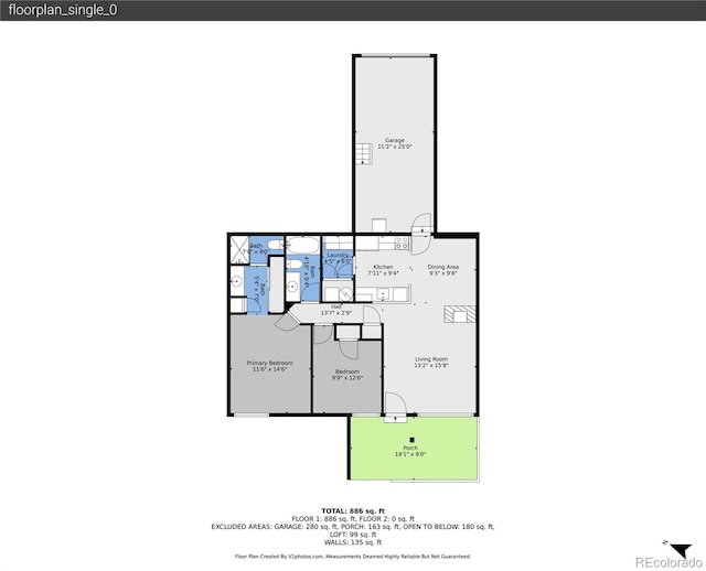 2181 S Troy Way Unit 103, Aurora, CO 80014 - view of room layout