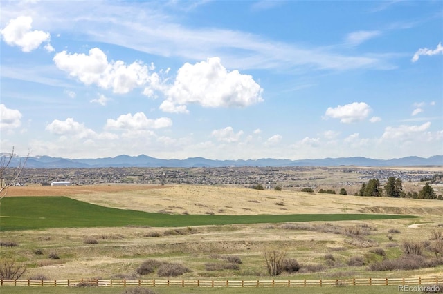8750 Red Primrose St, Franktown, CO 80116 - view of mountain feature with a rural view