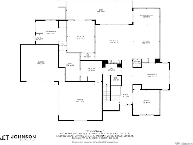 8750 Red Primrose St, Franktown, CO 80116 - floor plan