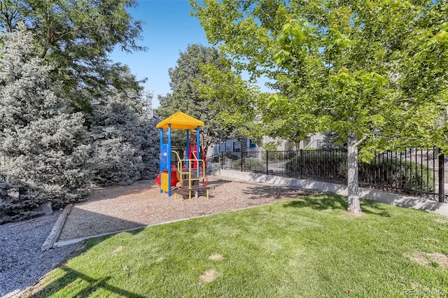 view of communal playground