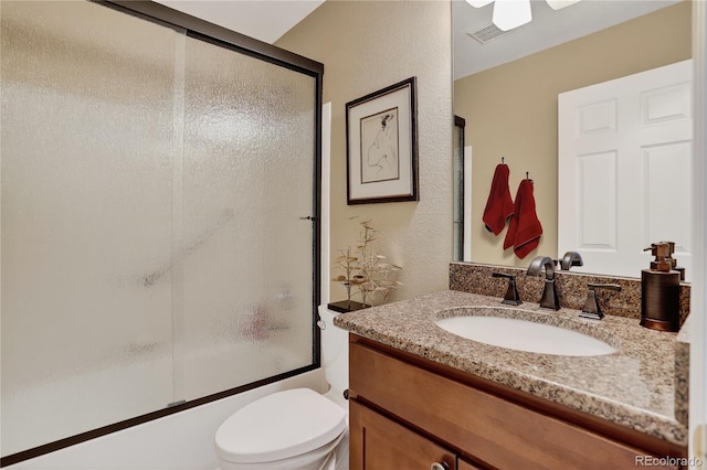 18153 E Amherst Dr, Aurora, CO 80013 - full bathroom featuring vanity and enclosed tub / shower combo