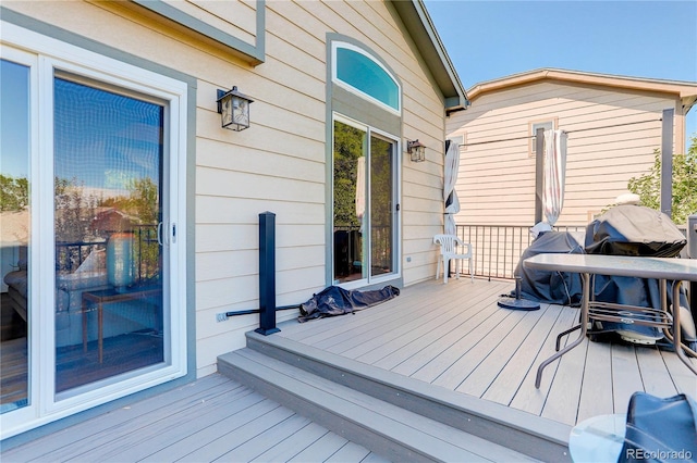 18153 E Amherst Dr, Aurora, CO 80013 - view of wooden terrace