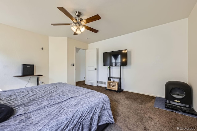 5770 Waverley Ave, Firestone, CO 80504 - carpeted bedroom featuring ceiling fan and baseboards