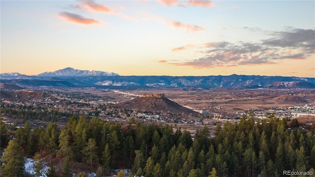 property view of mountains