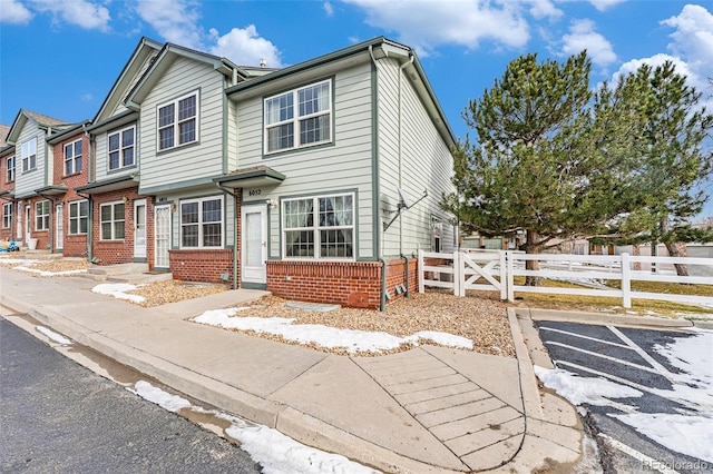 view of townhome / multi-family property