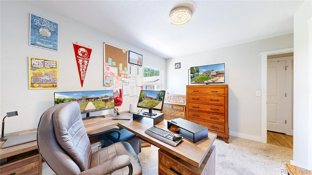 1741 W 55th Pl, Denver, CO 80221 - office space featuring light colored carpet and baseboards