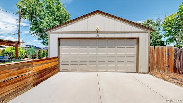 1741 W 55th Pl, Denver, CO 80221 - view of detached garage