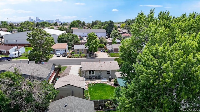 1741 W 55th Pl, Denver, CO 80221 - aerial view of residential area
