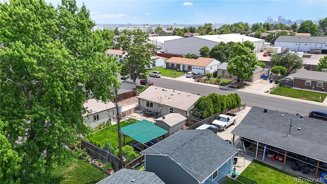 1741 W 55th Pl, Denver, CO 80221 - aerial view of residential area