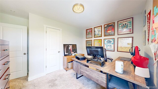 1741 W 55th Pl, Denver, CO 80221 - view of carpeted office