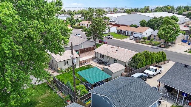 1741 W 55th Pl, Denver, CO 80221 - aerial perspective of suburban area