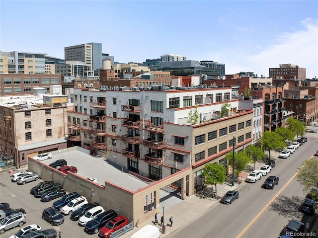 1435 Wazee St Unit 305, Denver, CO 80202 - view of apartment building / complex with a view of city and central AC