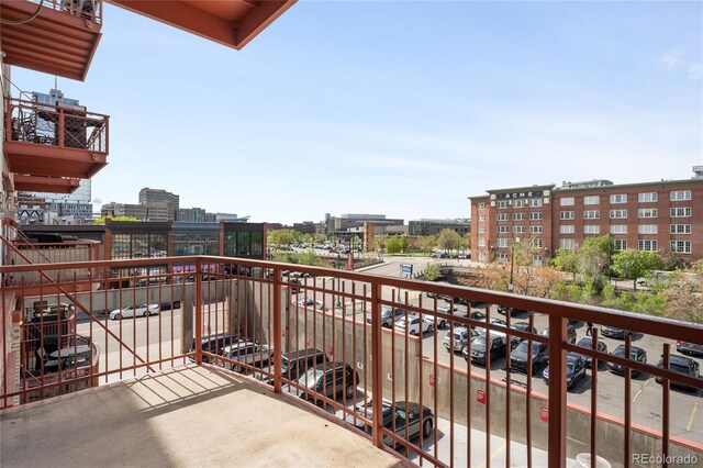 1435 Wazee St Unit 305, Denver, CO 80202 - balcony featuring a city view
