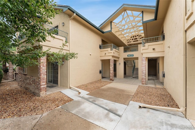 view of community featuring a patio