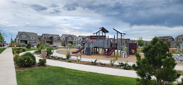 27857 E 8th Ave, Aurora, CO 80018 - community play area with a residential view and a lawn