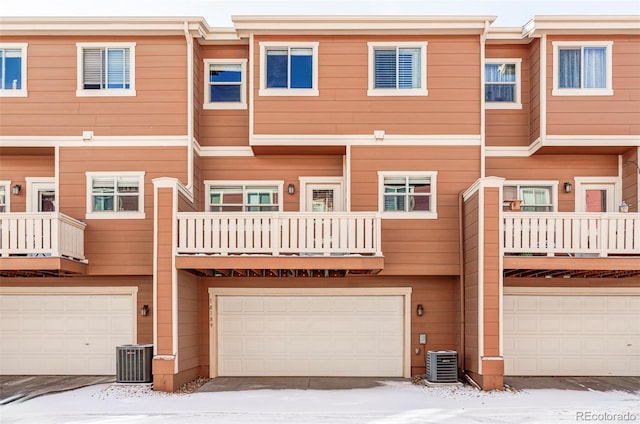 exterior space with central AC unit