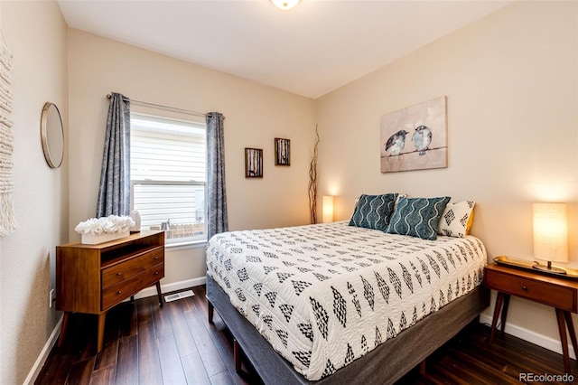 22026 Hill Gail Way, Parker, CO 80138 - bedroom with baseboards and wood finished floors