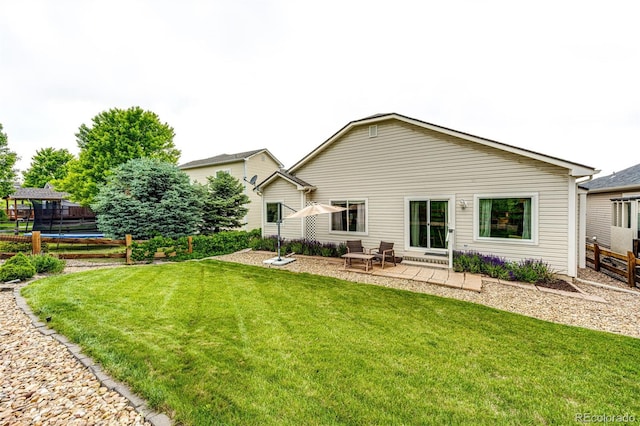 22026 Hill Gail Way, Parker, CO 80138 - back of property with a patio area