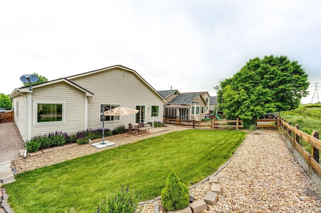 22026 Hill Gail Way, Parker, CO 80138 - back of property with a patio