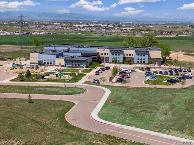 drone / aerial view