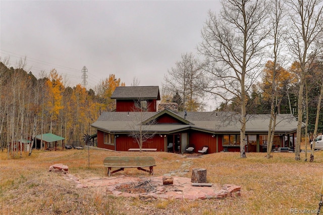 2720 S Spring Gulch Rd, Idaho Springs, CO 80452 - view of rear view of house