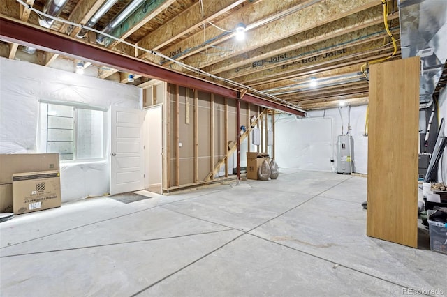 8057 Monte Vista Cir, Littleton, CO 80125 - below grade area with electric water heater