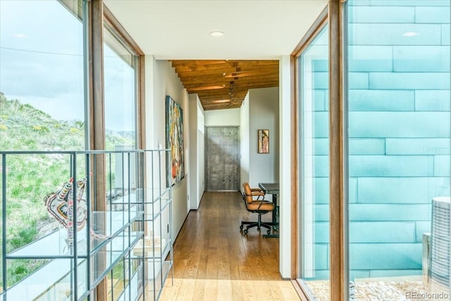 421 Z Rd, Silverthorne, CO 80498 - hall with wood finished floors