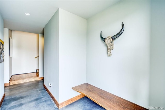 421 Z Rd, Silverthorne, CO 80498 - mudroom with finished concrete floors and baseboards