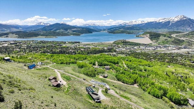 421 Z Rd, Silverthorne, CO 80498 - bird's eye view of a water and mountain view