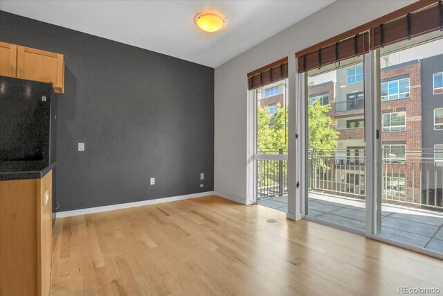 1438 Little Raven St Unit 201, Denver, CO 80202 - unfurnished room with light wood-style floors