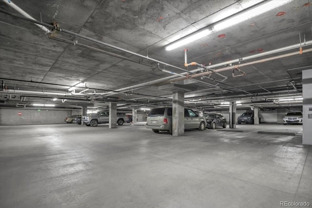 1438 Little Raven St Unit 201, Denver, CO 80202 - view of parking garage