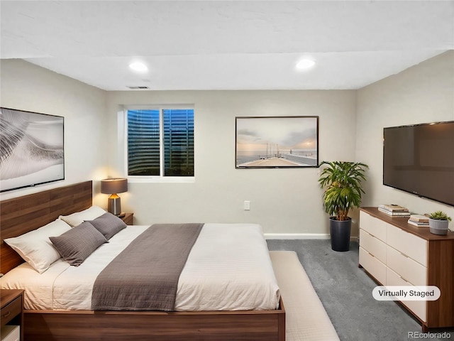 5480 W 74th Ave, Arvada, CO 80003 - bedroom with baseboards and recessed lighting