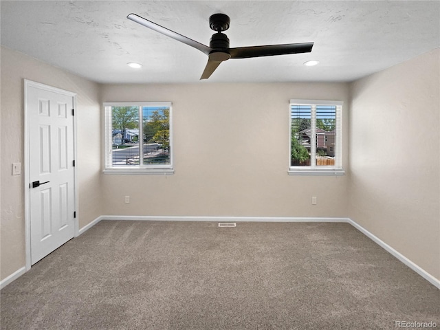 5480 W 74th Ave, Arvada, CO 80003 - unfurnished bedroom featuring carpet floors, multiple windows, baseboards, and recessed lighting
