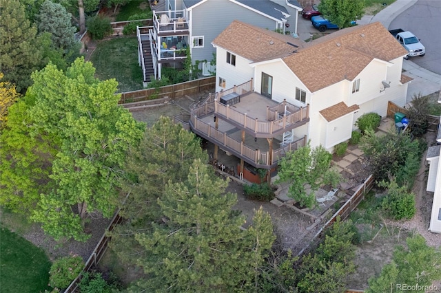 3087 Deer Creek Trl, Highlands Ranch, CO 80129 - aerial view of property and surrounding area