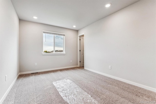 14440 Ranch St, Mead, CO 80504 - empty room featuring carpet flooring and recessed lighting