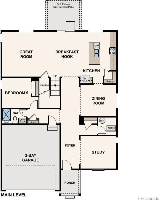 14440 Ranch St, Mead, CO 80504 - view of room layout