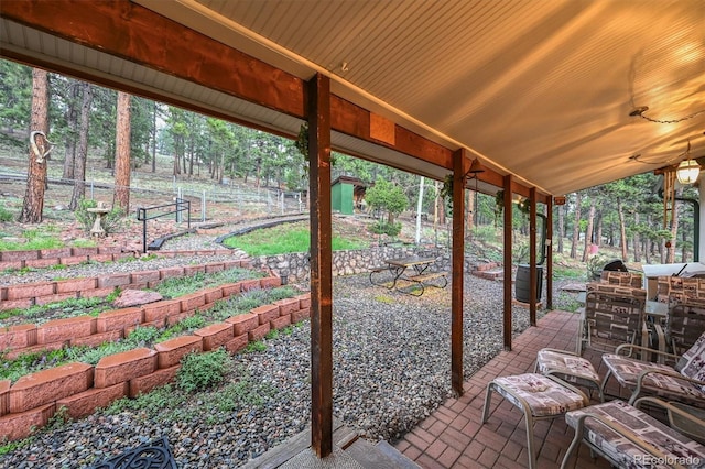 2169 Vigilante Ave, Bailey, CO 80421 - view of patio