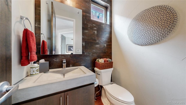 1426 S Pearl St, Denver, CO 80210 - half bath with vanity and toilet