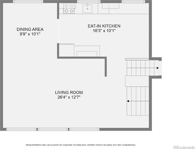 3752 S Helena Way, Aurora, CO 80013 - view of floor plan / room layout