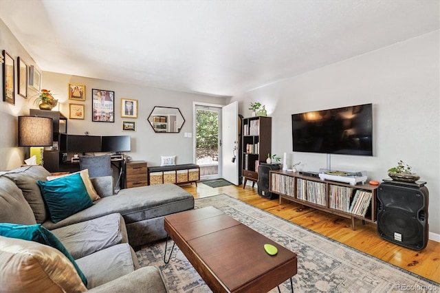 7905 Lowell Blvd Unit B, Westminster, CO 80030 - living area featuring wood finished floors