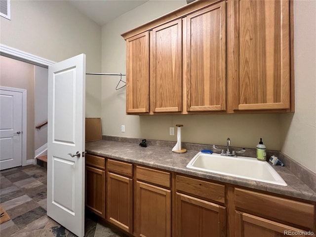 kitchen featuring sink